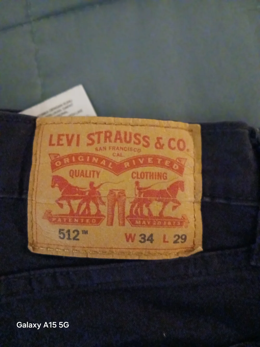 Levi's Slim Straight 512 Jeans in Black